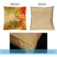 thumbnail image 3 of Toland Home Garden Set of 2 Autumn Aria Fall Pillow Covers 18x18 Inch Leaves Throw Pillows, 3 of 4