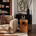thumbnail image 2 of Meridian Furniture Jula Terracotta Indoor/Outdoor Concrete End Table, 2 of 9
