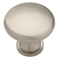 thumbnail image 1 of Liberty P19449C-SN-CP 1.75 in. Round Oversized Garrett Knob, Nickel - 1 Pack, 1 of 1