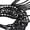 Black Cat Head, variant on REGALWOVEN 6-Pack Masquerade Mask,Lace Eye Mask Set for Halloween, Carnival, Prom Ball, Costume Party Bulk Black Wolf Head 6.3" x 3.1"