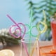 thumbnail image 4 of Ounissouiy 30 piezas de pajitas para beber, herramienta para beber, accesorios para el hogar, pieza de bucle, accesorios de baile tortuosos curvos, Kits de decoración para fiestas Ounissouiy HA035840-00, 4 of 6