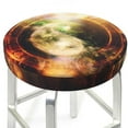 thumbnail image 3 of Goofa Yin Yang 1 Printed Stool Covers Round, Waterproof Round Bar Stool Covers Anti-Slip Round Bar Stool Seat Cover with Elastic Bands Durable-13 inch, 3 of 7