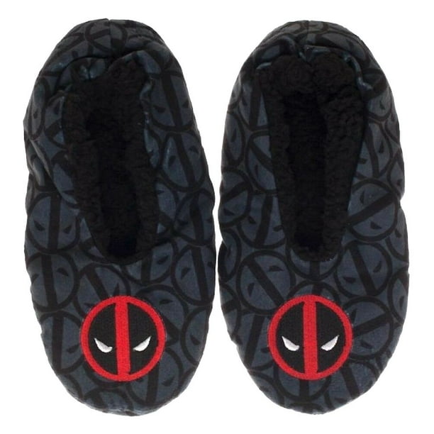 Deadpool Slippers Adult Size Small/Medium Skid Resistant Deadpool Slippers Adult Size Small/Medium Skid Resistant