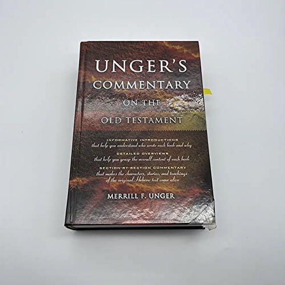 Pre-Owned UNGERS COMMENTARY ON THE OT HB Hardcover