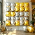 thumbnail image 4 of Square Balloon Wall Square Foil Balloons Wall Backdrop 25 Pcs Double Sided Square Balloons with Ties for Graduation Birthday Baby Shower Bridal Shower Party Arch Backdrop Decorations, 4 of 9