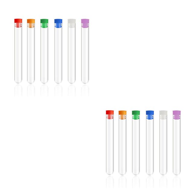 Transemion Knitting Needle Storage Box Sewing Needles Organizer Making Container Handicraft Stitching Embroidery Accessories One-off 12x100mm 2Set