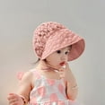 thumbnail image 2 of RMGVDSD Sun Hat Baby Hats Outdoor Baby Sun Hat Hat Summer Lightweight Breathable Cute Baby Girl Sun Hat Wide Brim Hat, 2 of 7
