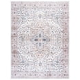 thumbnail image 2 of SAFAVIEH Arizona Gorica Distressed Polyester Machine Washable Area Rug, Peach/Beige, 8' x 10', 2 of 13