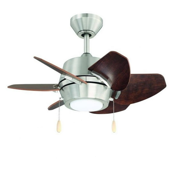 Litex - Gaskin - 6 Blade Ceiling Fan with Light Kit-14.25 Inches Tall and 52
