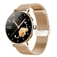 thumbnail image 3 of Montre Intelligente pour Femme, Écran Fin de 1,27 Pouce, Bracelet d'Activité avec Fonction Appels Bluetooth (Répondre et Passer), Compatible Android et iPhone, Étanche IP68, Plus de 110 Modes Sportifs (2 Bracelets), Rose, 3 of 8
