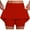 Red, variant on 2025 Clearance Items under $5.00 LEBONYARD Womens Shorts Clearance,Women's New Color Mid-waist Skirt Pants Sports Casual Shorts Bottoming Skirt Pants Red M