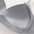 thumbnail image 7 of LYEAA Wirefree Bras for Women Push up Plus Size Bralette Full Coverage Breathable Soft Comfortable Everyday Bra Dark Gray 42, 7 of 7