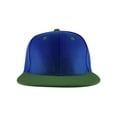 thumbnail image 2 of Top Headwear Flat Bill Adjustable Snapback Cap - Royal/Rust, 2 of 2