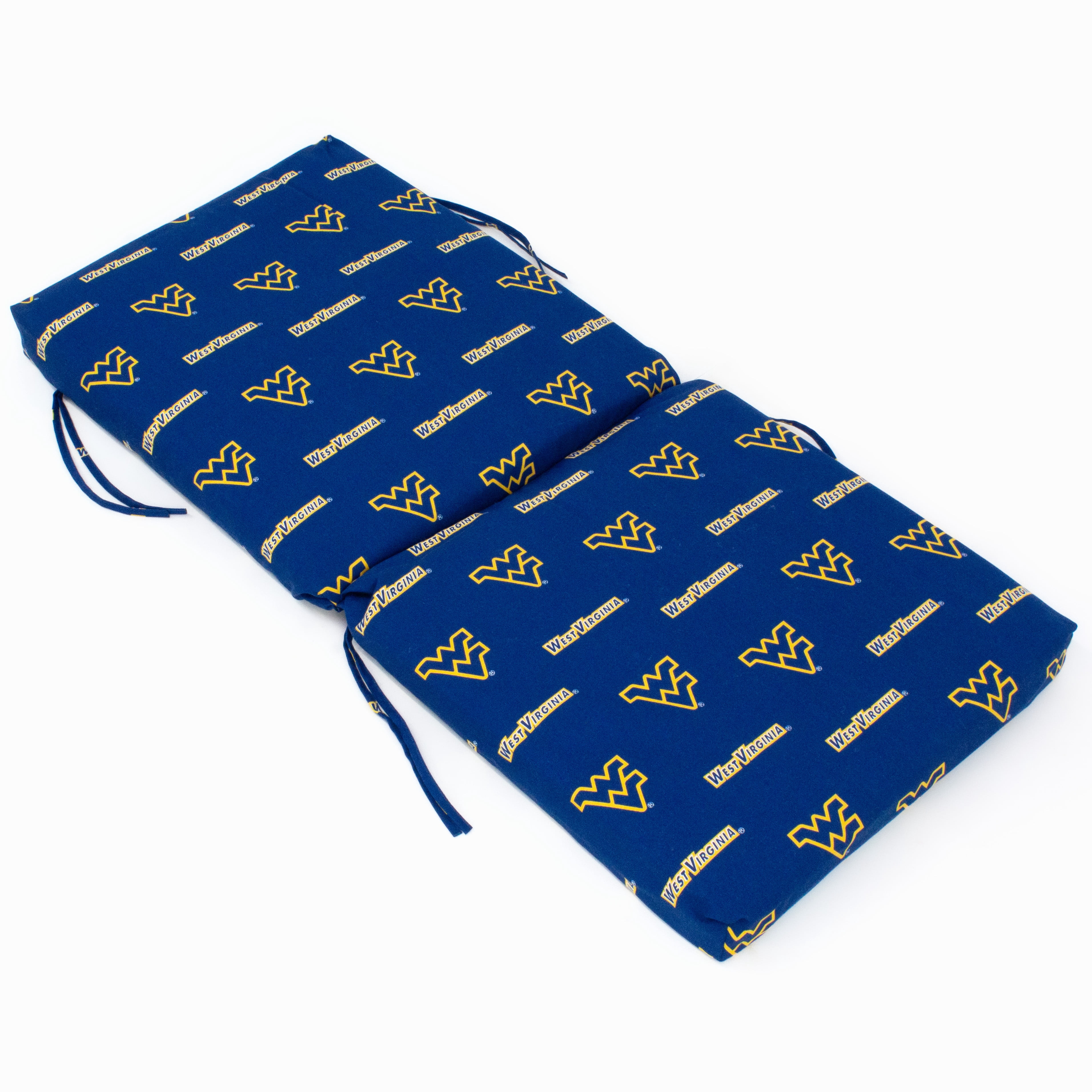 College Covers West Virginia Mountaineers 2pc Chair Cushion