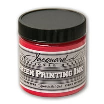 Jacquard Professional Screen Printing Ink, 4 oz., Opaque Red