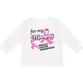 thumbnail image 3 of Inktastic For My Mommy Breast Cancer Awareness Boys or Girls Long Sleeve Toddler T-Shirt, 3 of 5