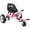 Pink, variant on Hoverboard Seat Attachment Go-Kart,Fits 6.5" 8"10" Hoverboards, Heavy Duty Dual Pole & Dual Shock Absorber,Sturdy Adjustable Off-Road Frame,Hover Cart for Family Fun,not include Hoverboard