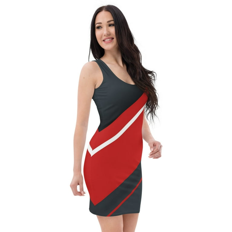 crimson bodycon dress Crimson Charm Bodycon Dress by Wyshlist