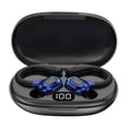 thumbnail image 3 of Auricures portátiles F8 Bluetooth Canceción de ruido HiFi Estéreo A prueba de sudor Bajo Azul, 3 of 9
