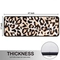 thumbnail image 5 of Kitchen Rugs Sets Of 2,Beige and Black Of Leopard Print Anti Fatigue Kitchen Mat Rugs Non Slip Washable,Decorative Kitchen Floor Mats for Kitchen,Sink,Laundry,17"x47"+17"x47", 5 of 5