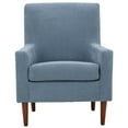 thumbnail image 2 of Pemberly Row Traditional Fabric and EPS Arm Chair in Light Blue, 2 of 4