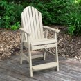 thumbnail image 4 of Highwood's 36" Round 3-pc Hamilton Dining Set - Counter Height, Outdoor, Eco-friendly, Synthetic Wood, 4 of 10
