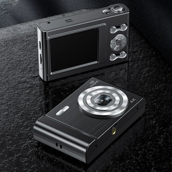 Xihbxyly Cosas Por Menos de 5 Dolares Cámara Digital 4K Hd para Estudiantes, Campus, Hogar, Videocámara de Viaje de 16X, Regalos de Cumpleaños para Niños y Niñas