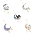 thumbnail image 4 of Inteprter Decoraciones de Ramadán Adornos colgantes Suministros para fiestas Adorno islámico Exquisito Hogar Luna Colgante para el hogar 02 Type3 NO3, 4 of 6