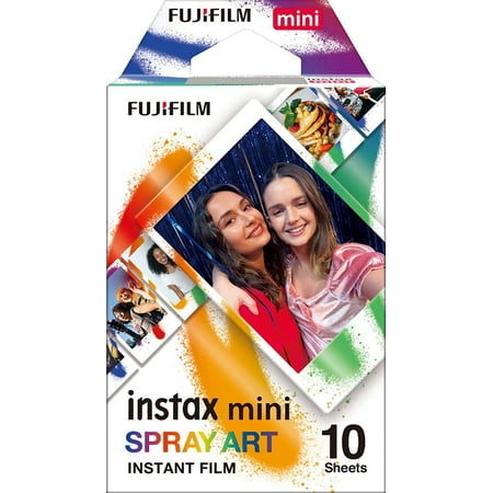 Fujifilm Instax Mini Spray Art Film - 10 Exposures