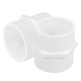thumbnail image 4 of 2pcs Pvc Slip Socket Pvc Pipe Fitting Pipe Fittings Fitting Adapter Pvc Hose Adapter Pvc Pipe Coupling For Water Line Water Pipe Joint Converter, 4 of 9