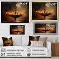 thumbnail image 4 of Designart "Chandelier Dramatic Contrasts painting" Chandelier Canvas Wall Art, 4 of 5