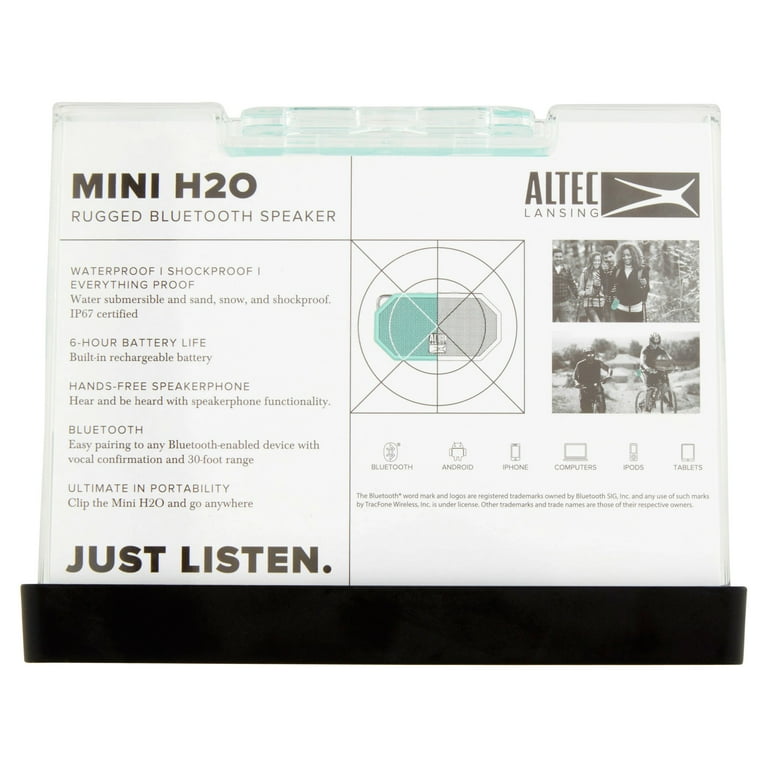 Altec mini h2o deals pairing