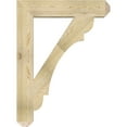 thumbnail image 3 of Ekena Millwork 6"W x 34"D x 46"H Olympic Craftsman Rough Sawn Bracket, Douglas Fir, 3 of 4