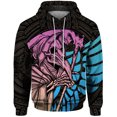 thumbnail image 3 of Sudadera con capucha con estampado de calavera y diablo para hombre, ropa informal holgada Y2k, sudadera con capucha moderna para hombre, 3 of 5
