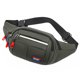 thumbnail image 1 of Bolso bandolera deportivo de gran capacidad, repelente al agua, para negocios, cajero, trabajo, riñonera, verde, 1 of 6