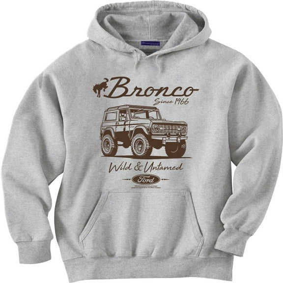 Men's Bronco Ford Hoodie Sweatshirt Clothing Accessories Gifts Mens
