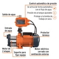 thumbnail image 2 of Bomba presurizadora multietapas TRUPER PREM-3/4 3/4 HP, 2 of 4