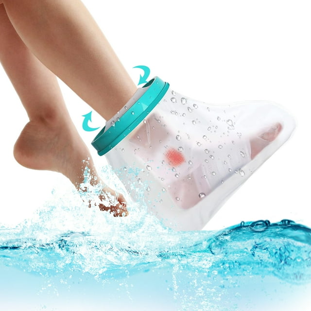 Waterproof Cast Cover Relieve Pain Foot Covers Knee Leg PVC Protector Home Outdoor Bandage Reusable Stretchable Bag Shower Sleeve Protector