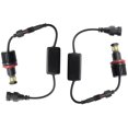 thumbnail image 1 of 1 Pair 120w 12led Car Angel Eye Marker Headlights Bulbs Lamps Compatible E82 E90 E92 E60 E61 E63 E89 X6 H8, 1 of 5