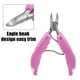 thumbnail image 3 of Pies Cortaúñas para Gruesas Uñas, Afilado Cortaúñas para Mujeres, Rosa, 3 of 7
