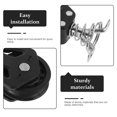 thumbnail image 3 of FRCOLOR Single Swivel Pulley For Sailboat Kayak Pulley System Marine Pulley Block Easy Installation Boat Accessory Sailboat Pulley, 3 of 8