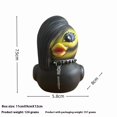 thumbnail image 3 of Dark Punk Gothic Style Ducks,Handsome and Unique Duck Decorative Ornaments for Bars,Cabinets,Desktops, 3 of 5