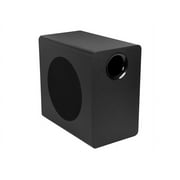 Monoprice CSW-10: 10 200-Watt Compact Subwoofer, High-Level Speaker Inputs, Crossover Setting, RCA Inputs