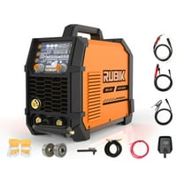 Rubik Mig Welders 110V 220V,250A Aluminum and Carbon Steel Welding Machine,5 IN 1 Welders Machine