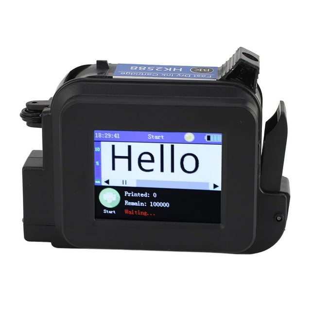 Impresora De Inyección De Tinta De Bolsillo MINI127 Impresora De Inyección De Tinta Portátil, Mini Impresora Portátil Con Tinta De Secado Rápido Impresora Portátil Para