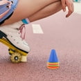 thumbnail image 2 of PEACNNG 12pcs PE Agility Cones for Sports Vibrant Colors Stackable Design Lightweight and Practical Ideal, 2 of 7