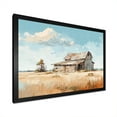 thumbnail image 5 of Designart "Minimalist Charm Of The Barn" Barn Picture Framed Wall Art Living Room, 5 of 5