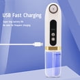 thumbnail image 3 of Face Vacuum Pore Cleaner, 3 Modes Rechargeable White Heads Removal Vacuum Heating 6 Suction Heads Visual  For Facial Care, 3 of 8