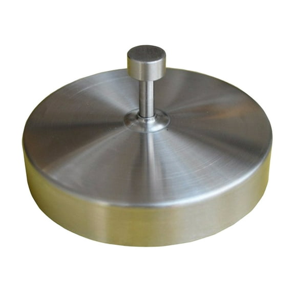 YSNOOWE Burger Smasher Tool 1Pcs 3.7 x 3.7 x 0.8in Round Stainless Steel Press for Lunch Meat and Patties