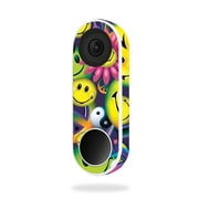MightySkins NEHEL-Peace Smile Skin for Nest Hello Video Doorbell - Peace Smile